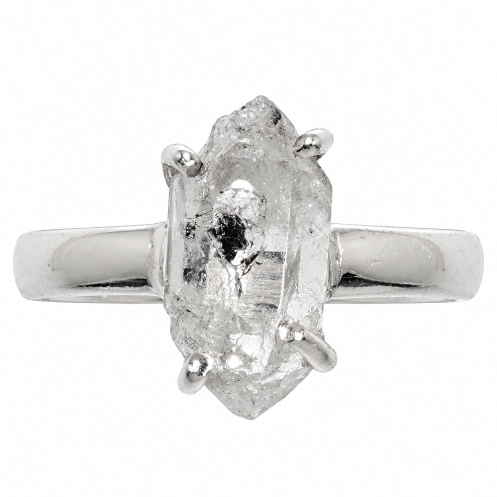 Herkimer Diamond Ring size-6 R-1052 SDR255321