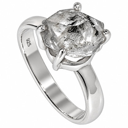 Herkimer Diamond Ring size-6 R-1052 SDR255323