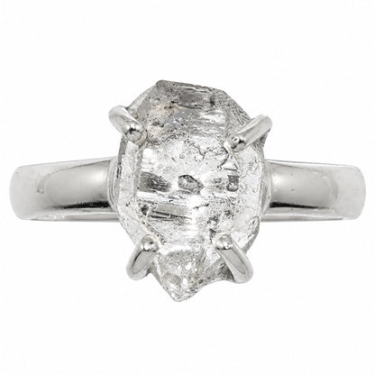 Herkimer Diamond Ring size-6 R-1052 SDR255324