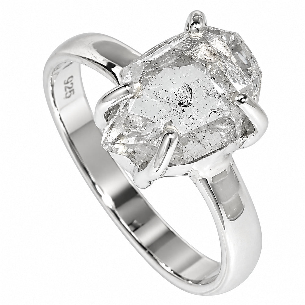 Herkimer Diamond Ring size-6 R-1052 SDR255324
