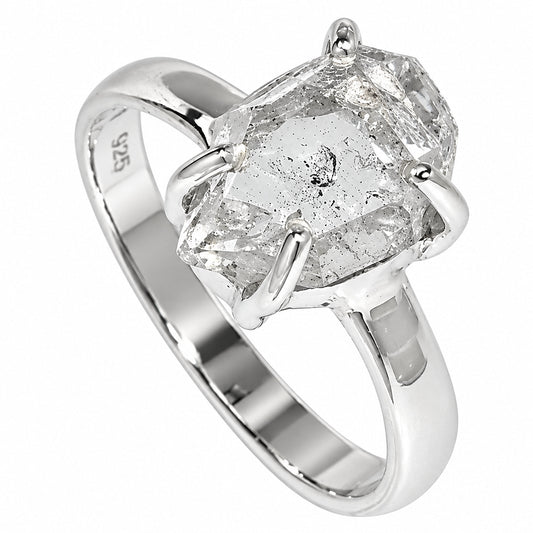Herkimer Diamond Ring size-6 R-1052 SDR255324