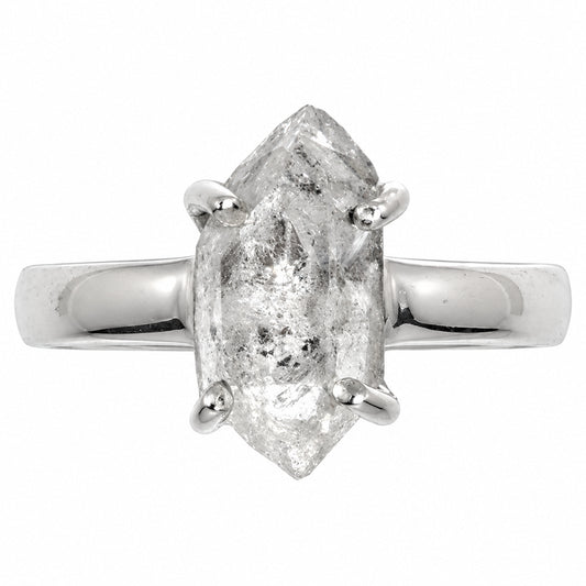 Herkimer Diamond Ring size-6 R-1052 SDR255325