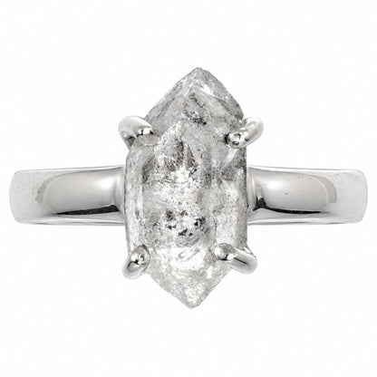 Herkimer Diamond Ring size-6 R-1052 SDR255325