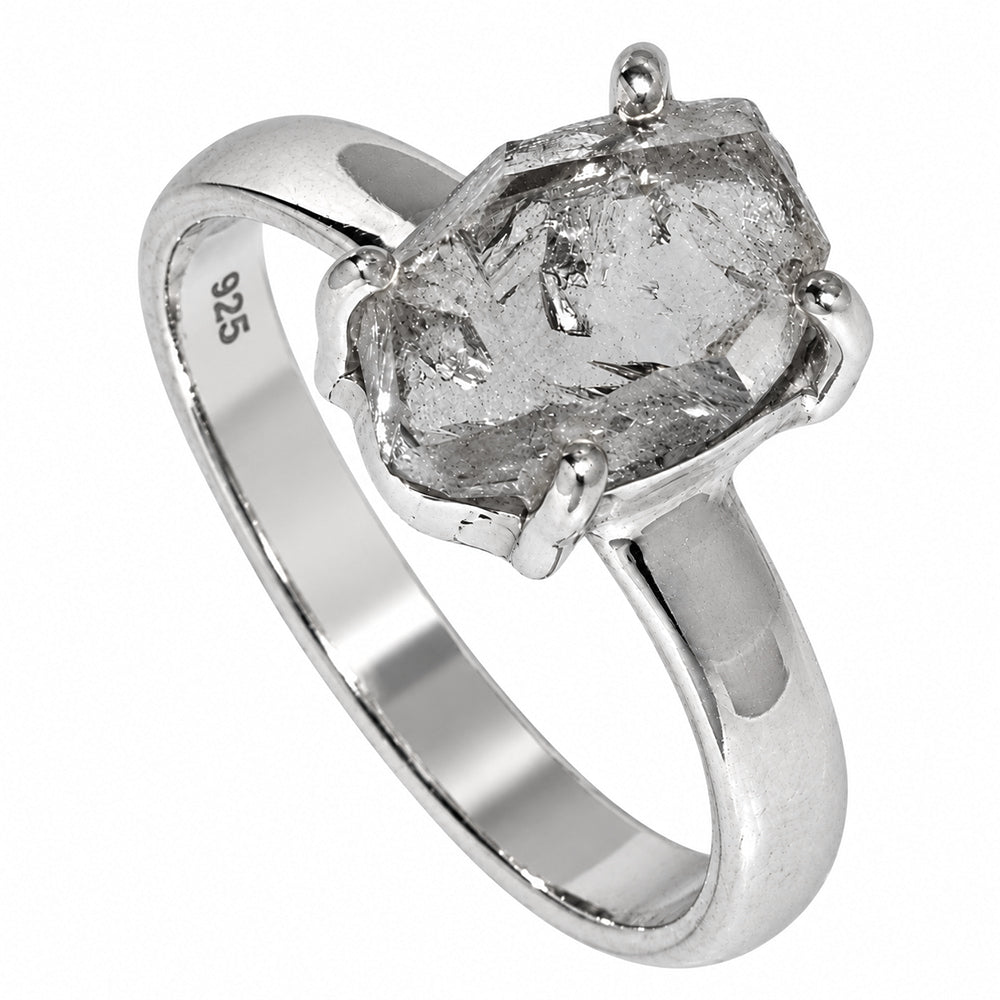 Herkimer Diamond Ring size-6 R-1052 SDR255326