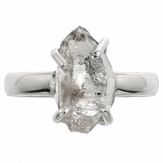 Herkimer Diamond Ring size-6 R-1052 SDR255327