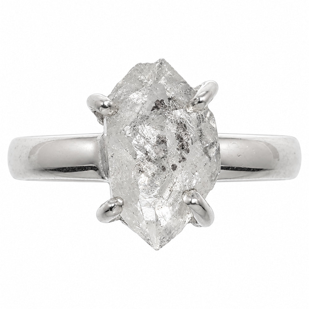 Herkimer Diamond Ring size-7 R-1052 SDR255328