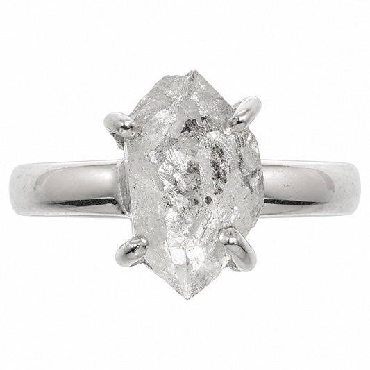 Herkimer Diamond Ring size-7 R-1052 SDR255328