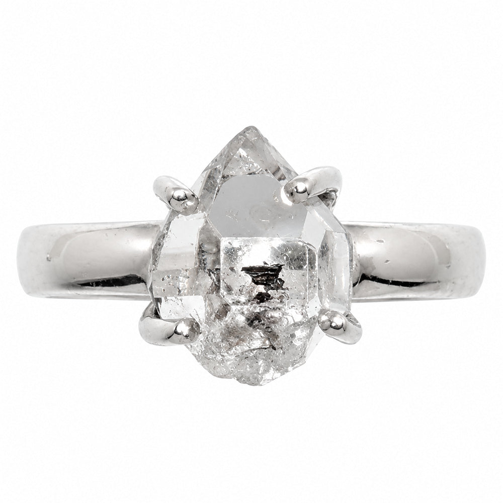 Herkimer Diamond Ring size-7 R-1052 SDR255329