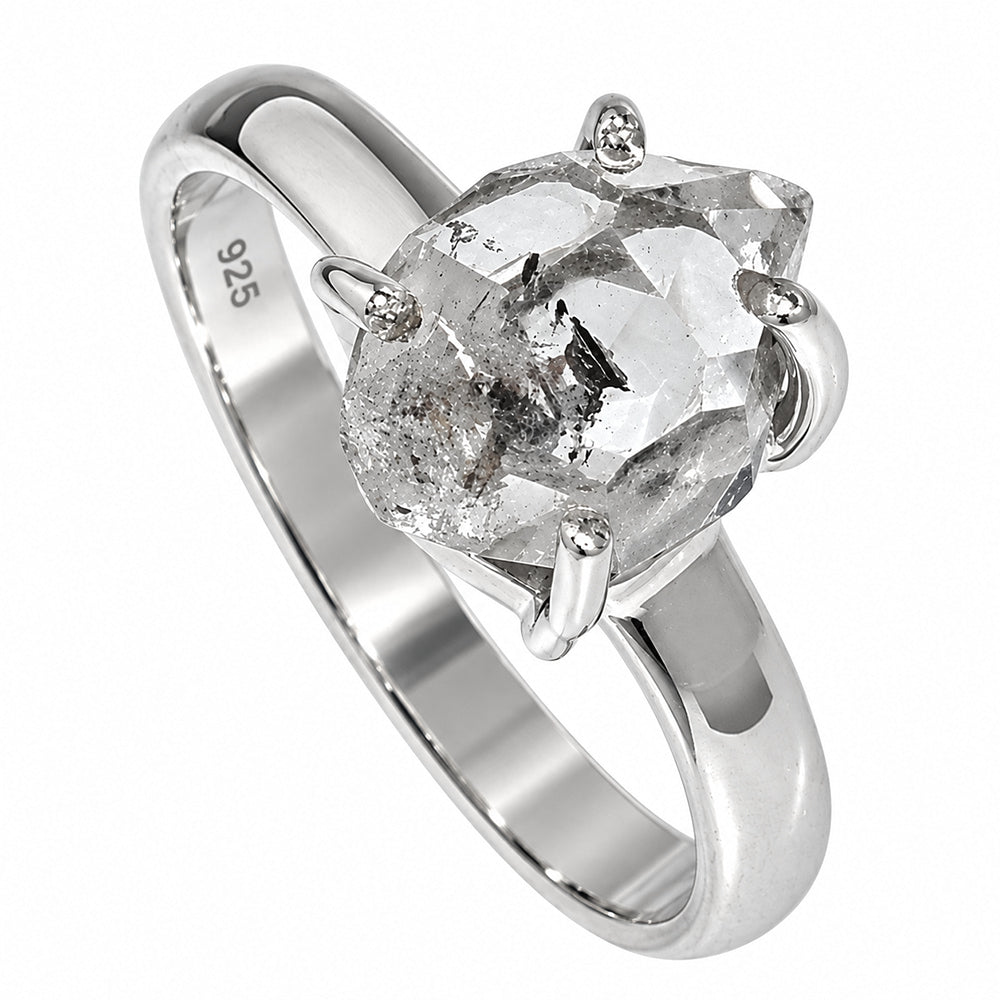 Herkimer Diamond Ring size-7 R-1052 SDR255329