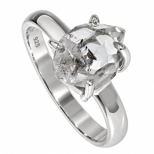 Herkimer Diamond Ring size-7 R-1052 SDR255329