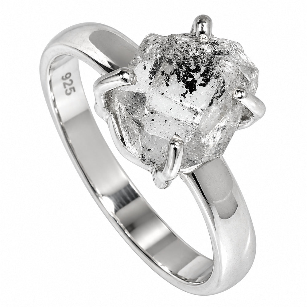 Herkimer Diamond Ring size-7 R-1052 SDR255333