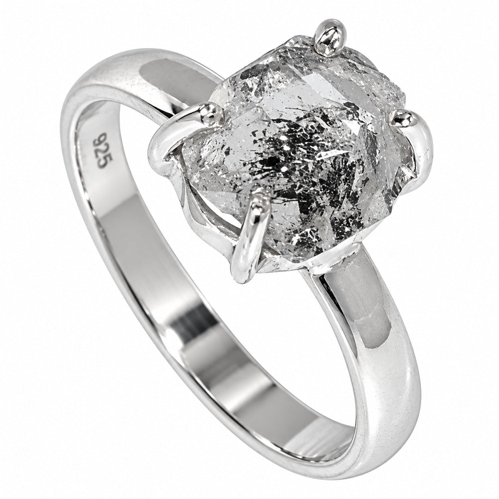 Herkimer Diamond Ring size-7 R-1052 SDR255334