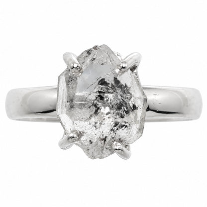 Herkimer Diamond Ring size-7 R-1052 SDR255334