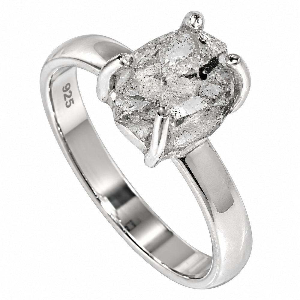 Herkimer Diamond Ring size-7 R-1052 SDR255335