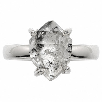 Herkimer Diamond Ring size-7 R-1052 SDR255336