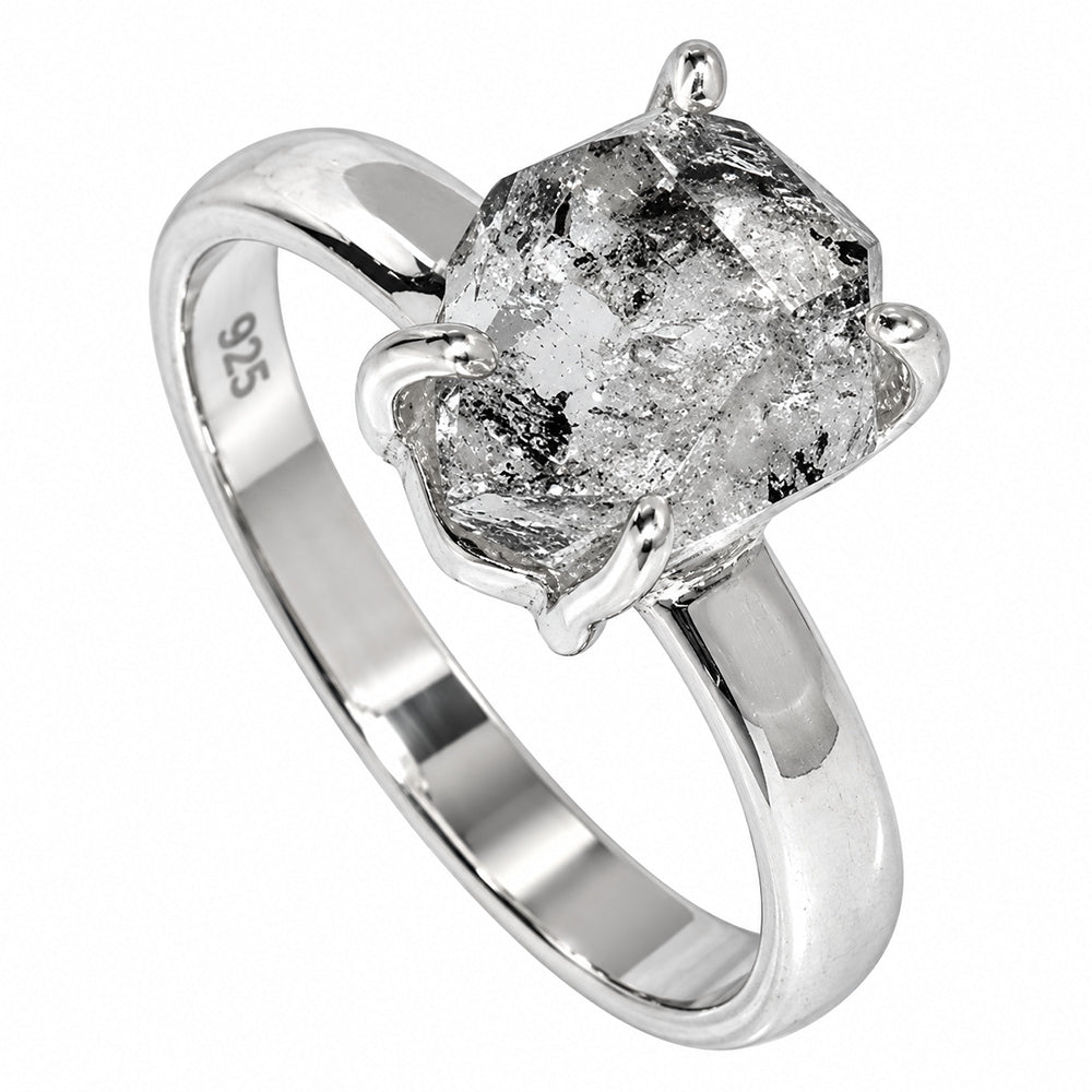 Herkimer Diamond Ring size-7 R-1052 SDR255336