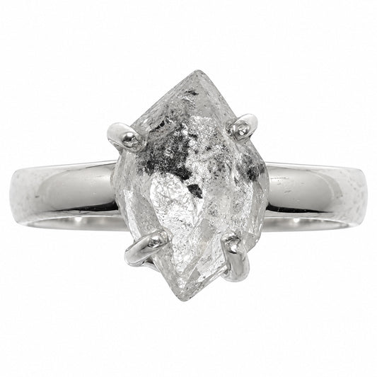 Herkimer Diamond Ring size-7 R-1052 SDR255338
