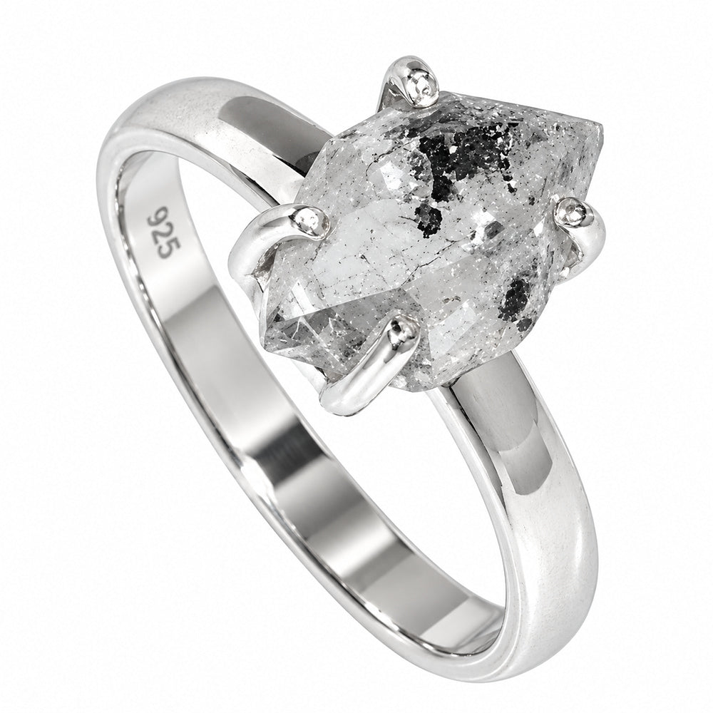 Herkimer Diamond Ring size-7 R-1052 SDR255338