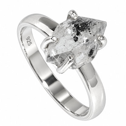 Herkimer Diamond Ring size-7 R-1052 SDR255338