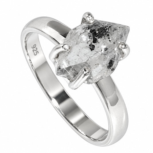 Herkimer Diamond Ring size-7 R-1052 SDR255338