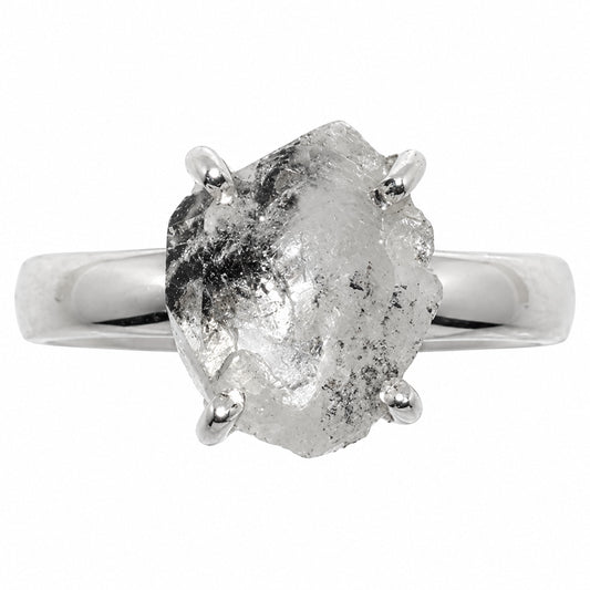 Herkimer Diamond Ring size-7 R-1052 SDR255339