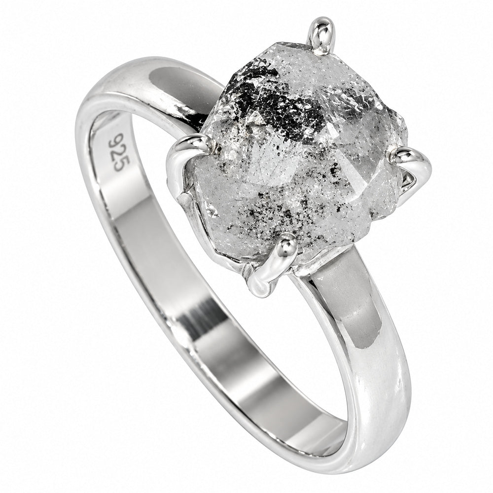 Herkimer Diamond Ring size-7 R-1052 SDR255339