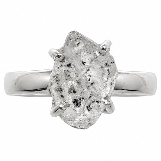 Herkimer Diamond Ring size-7 R-1052 SDR255342