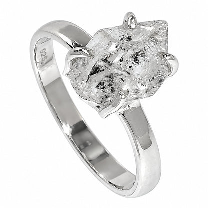 Herkimer Diamond Ring size-7 R-1052 SDR255342