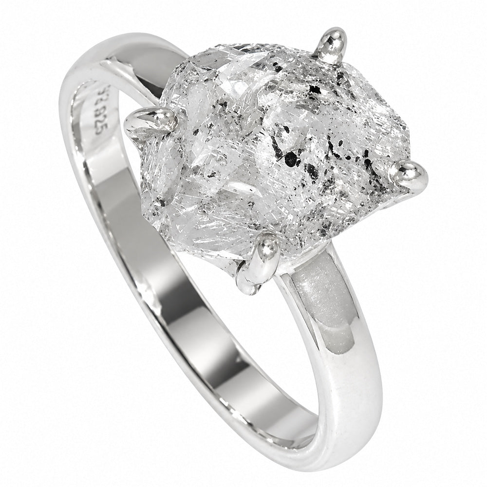 Herkimer Diamond Ring size-7 R-1052 SDR255343