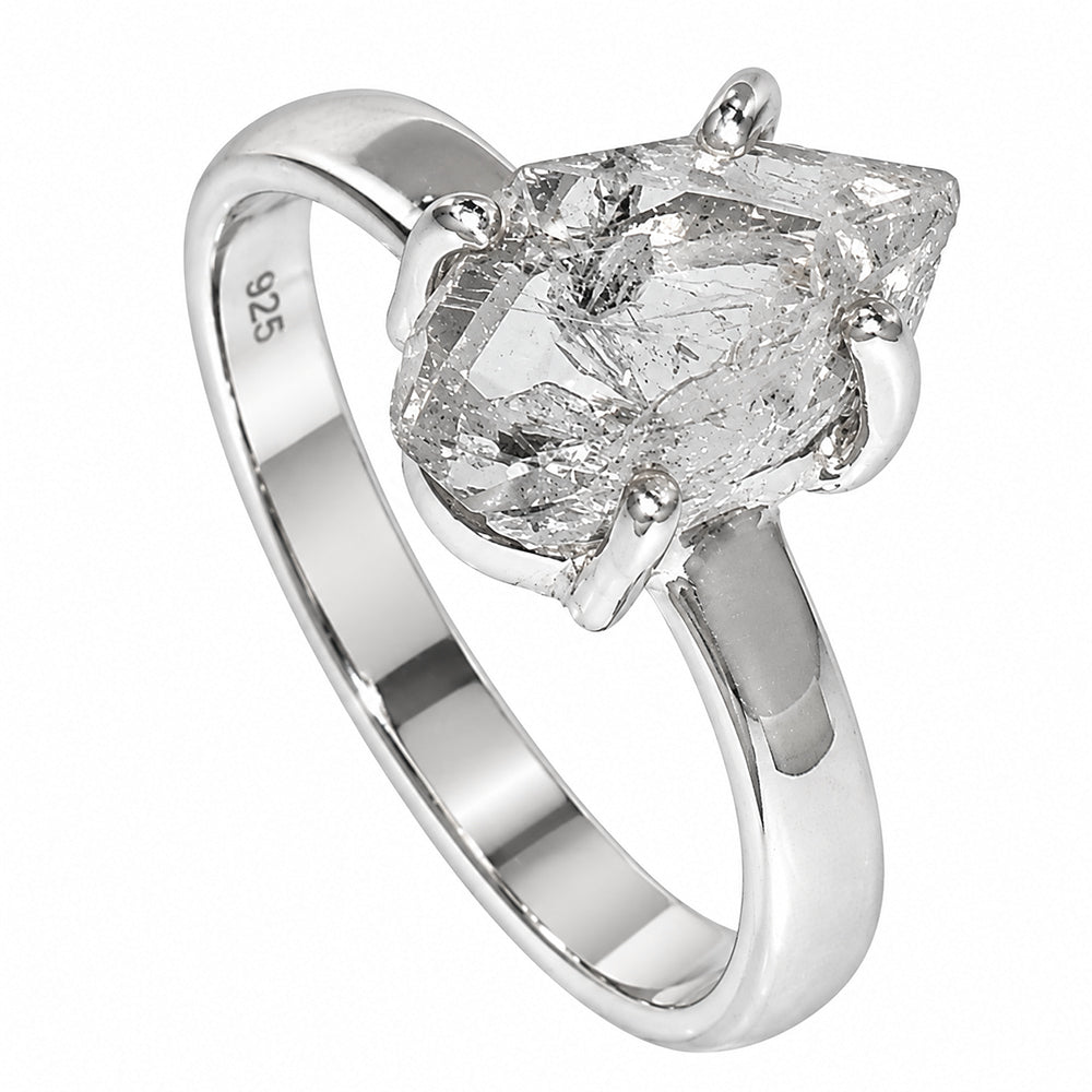 Herkimer Diamond Ring size-7 R-1052 SDR255345
