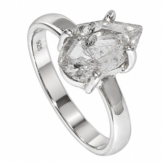 Herkimer Diamond Ring size-7 R-1052 SDR255345