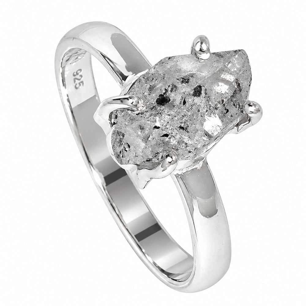 Herkimer Diamond Ring size-8 R-1052 SDR255349