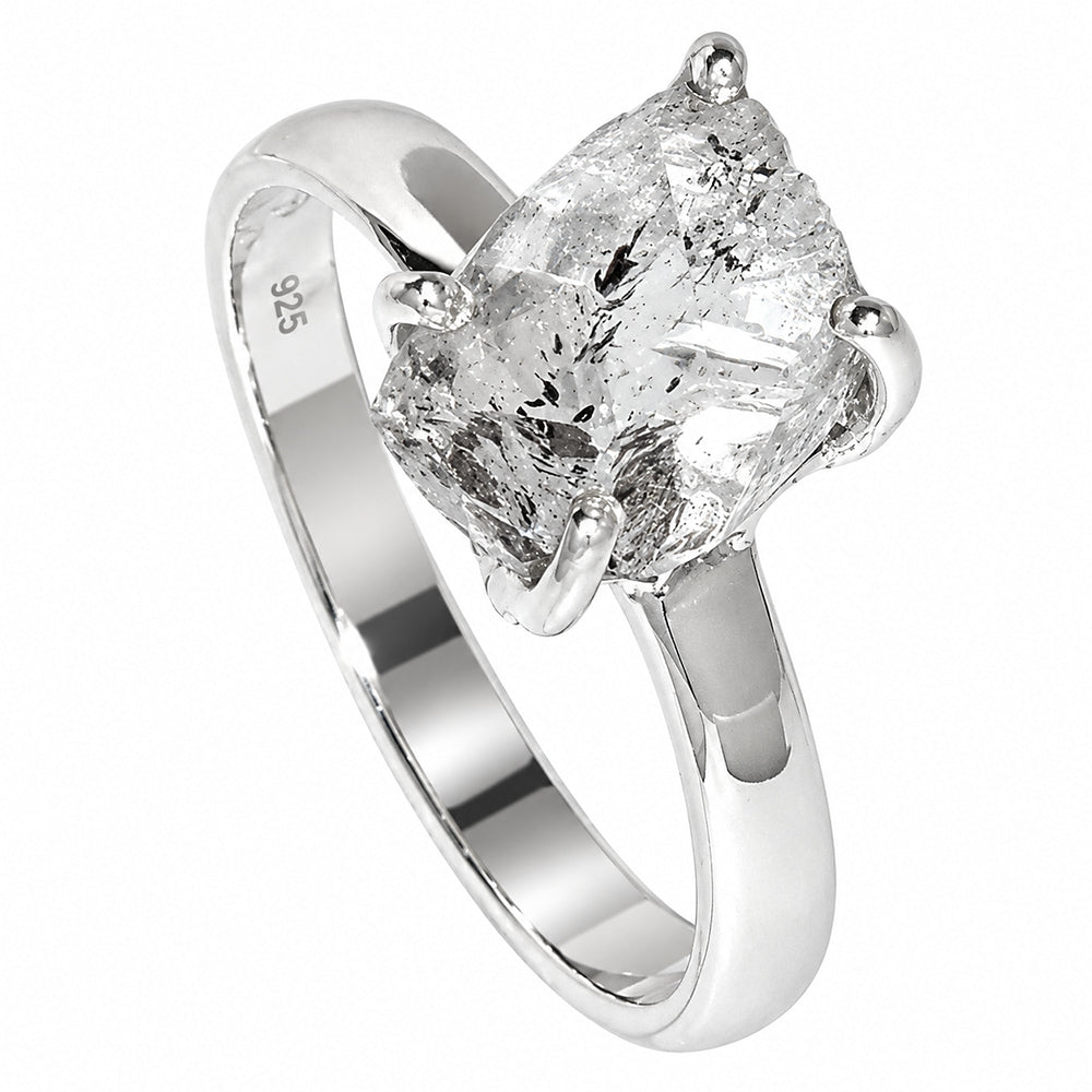 Herkimer Diamond Ring size-8 R-1052 SDR255350