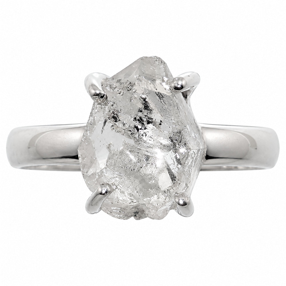 Herkimer Diamond Ring size-8 R-1052 SDR255351