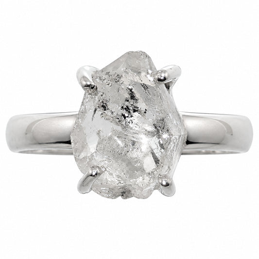 Herkimer Diamond Ring size-8 R-1052 SDR255351