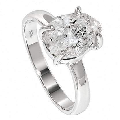 Herkimer Diamond Ring size-8 R-1052 SDR255351