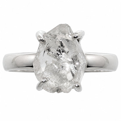 Herkimer Diamond Ring size-8 R-1052 SDR255351