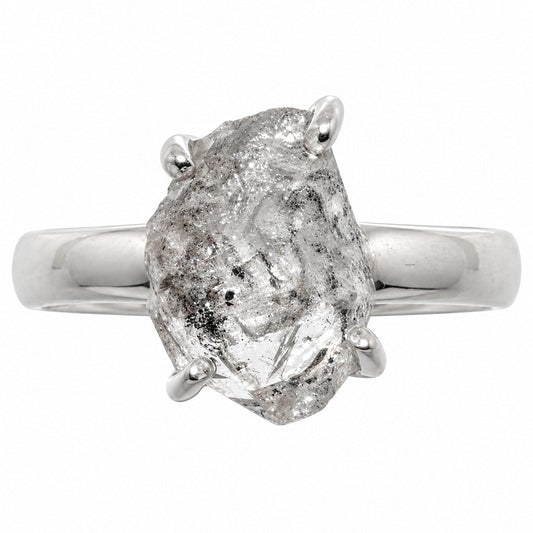 Herkimer Diamond Ring size-8 R-1052 SDR255352
