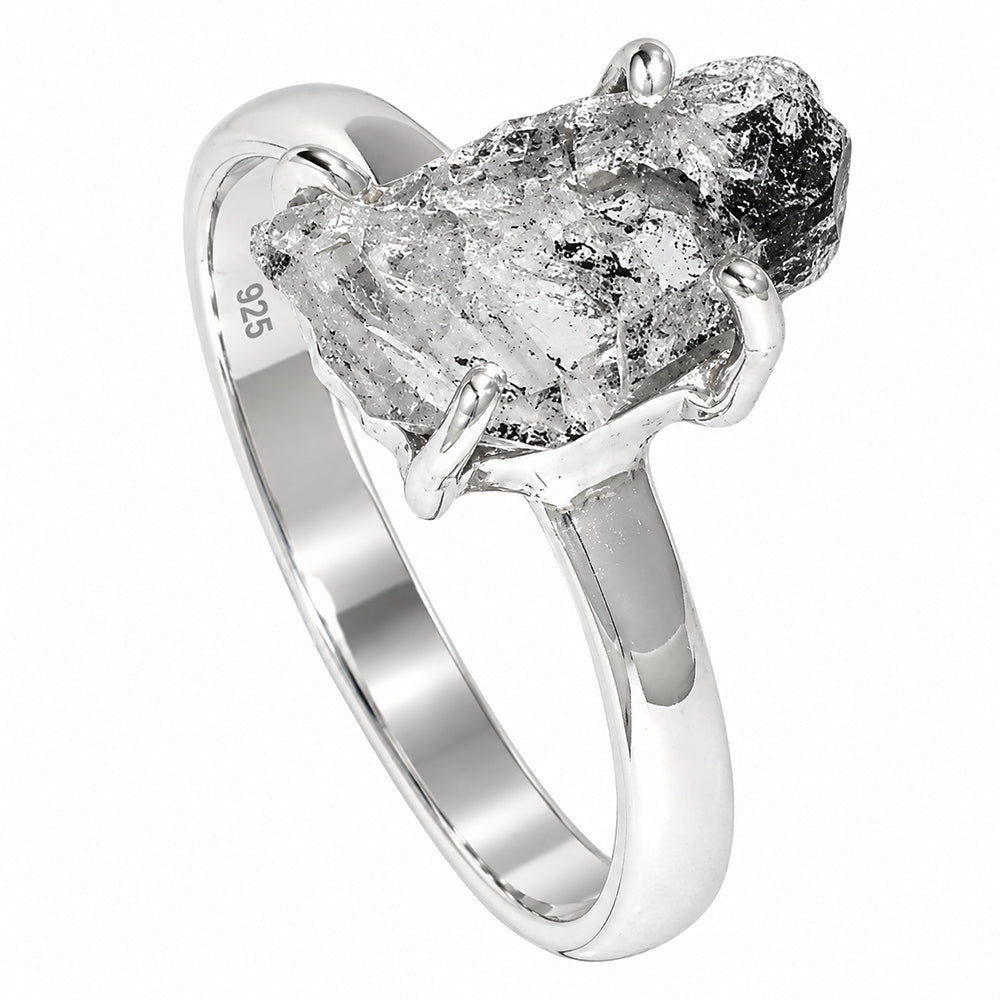 Herkimer Diamond Ring size-8 R-1052 SDR255353