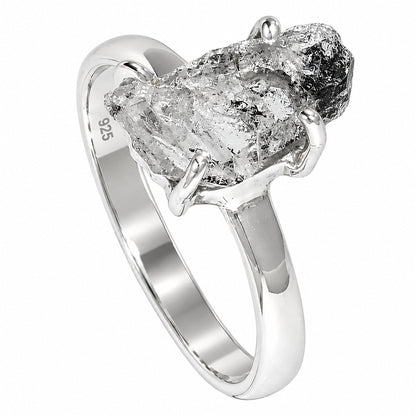 Herkimer Diamond Ring size-8 R-1052 SDR255353