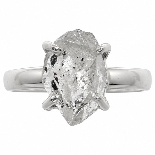 Herkimer Diamond Ring size-8 R-1052 SDR255354