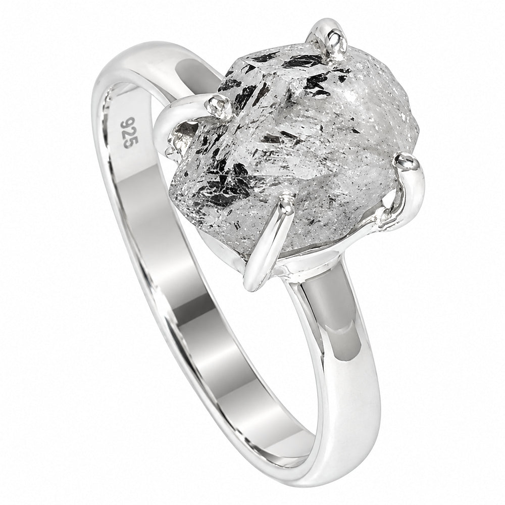 Herkimer Diamond Ring size-8 R-1052 SDR255354