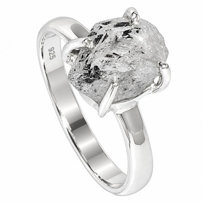 Herkimer Diamond Ring size-8 R-1052 SDR255354
