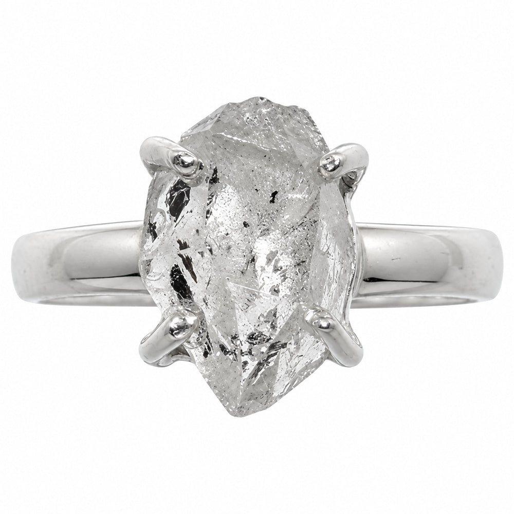 Herkimer Diamond Ring size-8 R-1052 SDR255354