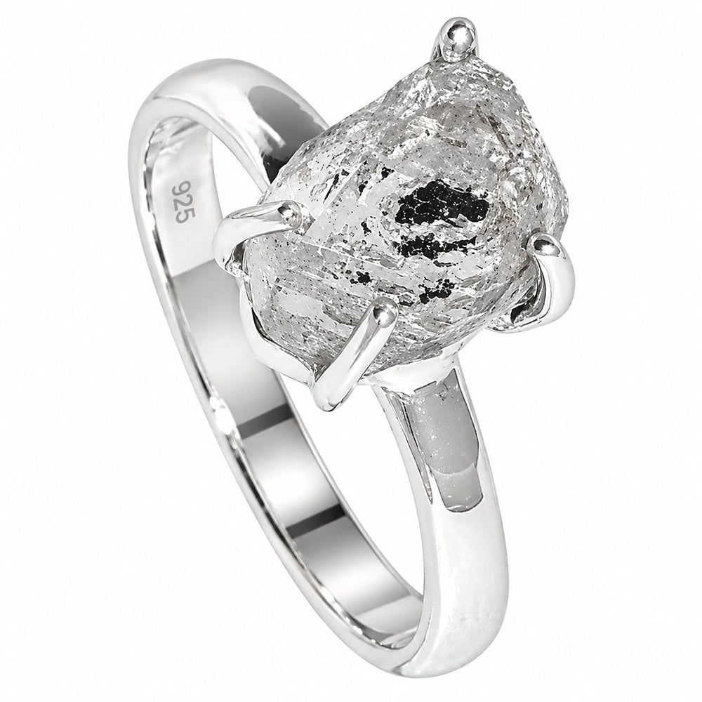 Herkimer Diamond Ring size-8 R-1052 SDR255355
