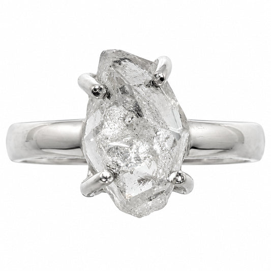 Herkimer Diamond Ring size-8 R-1052 SDR255357