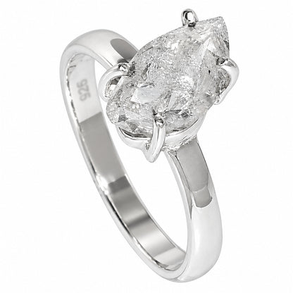 Herkimer Diamond Ring size-8 R-1052 SDR255357