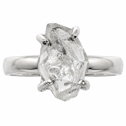 Herkimer Diamond Ring size-8 R-1052 SDR255357