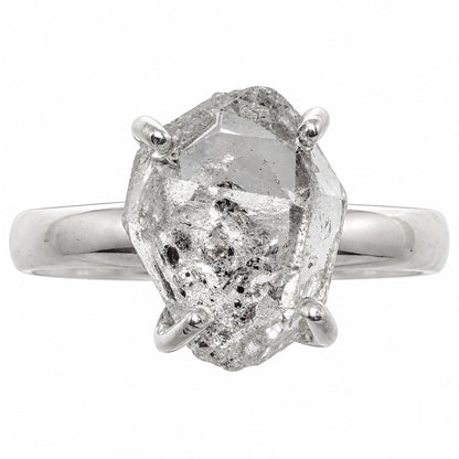 Herkimer Diamond Ring size-8 R-1052 SDR255358