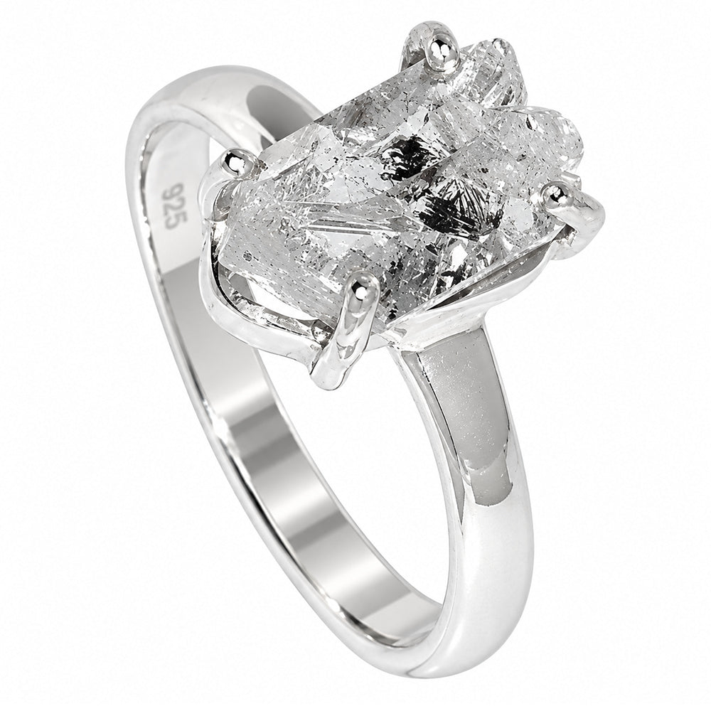 Herkimer Diamond Ring size-8 R-1052 SDR255359